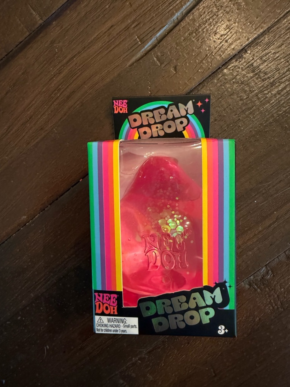 Dream Drop Pink Squishy Sensory Toy